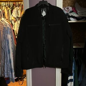 Black biker jacket 2xl
